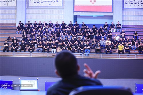 علیرضا دبیر در جمع داوران بین المللی کشتی ایران: